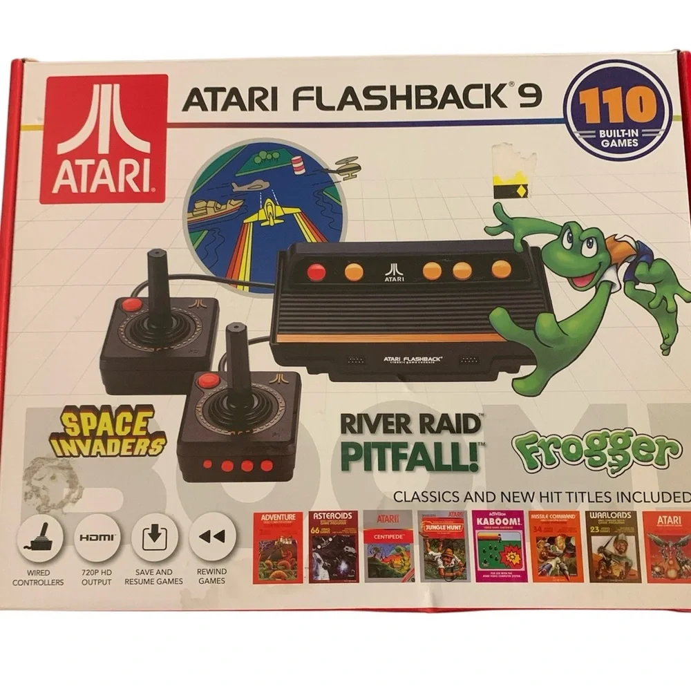 Atari Flashback 9 Black Console with 110 Games